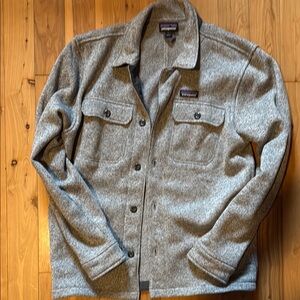 Patagonia Better Sweater Gray Men's Shirt Jacket